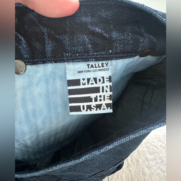 TALLEY DARK BLUE DISTRESSED JEANS - Picture 8 of 10